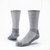Black organic wool mountain hiker socks.