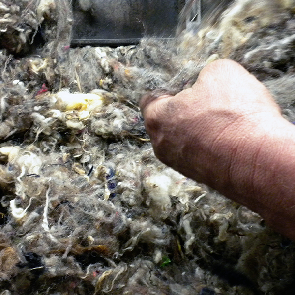 Processing wool into finished socks is a long detailed process.
