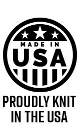 Proudly knit in the USA