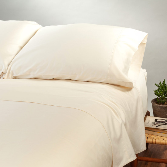 Organic Cotton Sateen Pillowcase Set