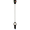 Attwood LightArmor Bi-Color Navigation Pole Light w/Task Light - Straight - 10"