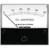 Blue Sea 8022 DC Analog Ammeter - 2-3/4 Face, 0-50 Amperes DC