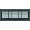 Blue Sea 8261 Waterproof Panel 8 Position - Slate Gray