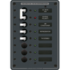 Blue Sea 8027 AC Main +6 Position Breaker Panel   (White Switches)