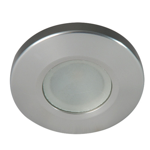 Lumitec Orbit Spetrum Flush Mount Down Light - Brushed Housing - White Dimming & Red/Blue Non-Dimming