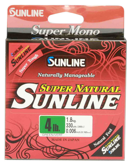 Sunline  Super Natural - 14 lb - Jungle Green -330 yd - 63758780