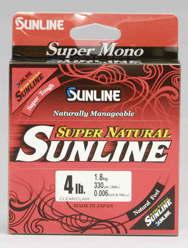 Sunline  Super Natural - 16 lb - Nat Clear - 330 yds - 63758752