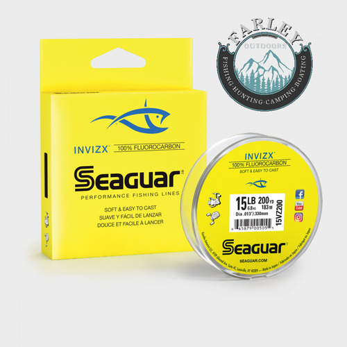 Seaguar Invizx Fluorocarbon 200 yds - Select LB Test