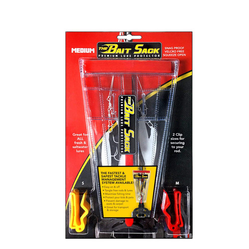 Cal Coast Fishing Bait Sack Clear Medium