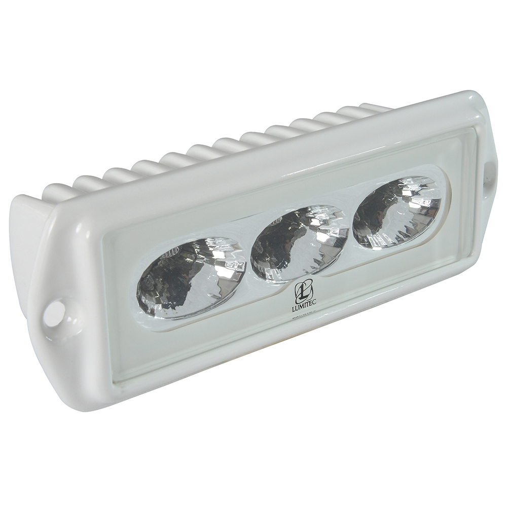 Lumitec CapriLT - LED Flood Light - White Finish - White Non Dimming