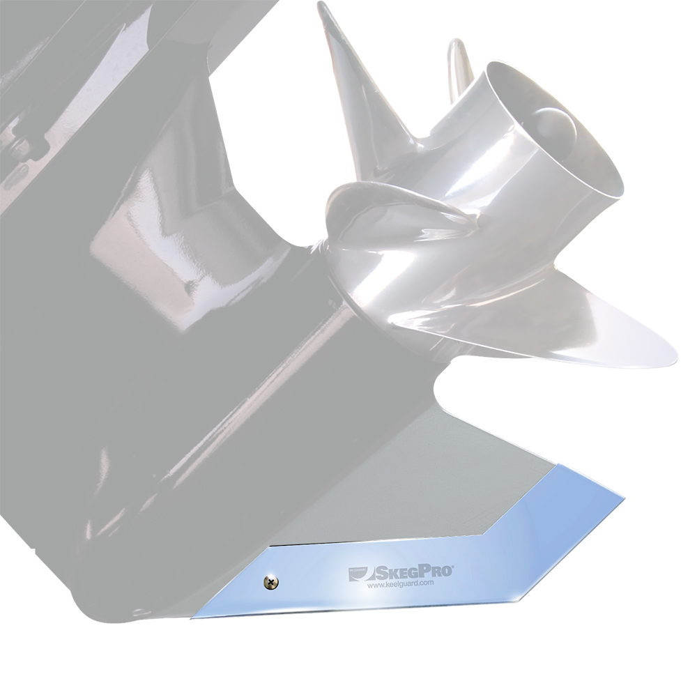 Megaware SkegPro&reg; - Stainless Steel - Evinrude/Johnson 115 hp Special 1985-2002, Mercury Tracker 90 hp 2 Stroke 2005, Yamaha 115,130, 150, 200, 225 hp 2 &amp; 4 Stroke1996-up, VMAX, HPDI &amp; EFI 150 hp 2003-up, VMAX, HPDI &amp; EFI 175 2004-up