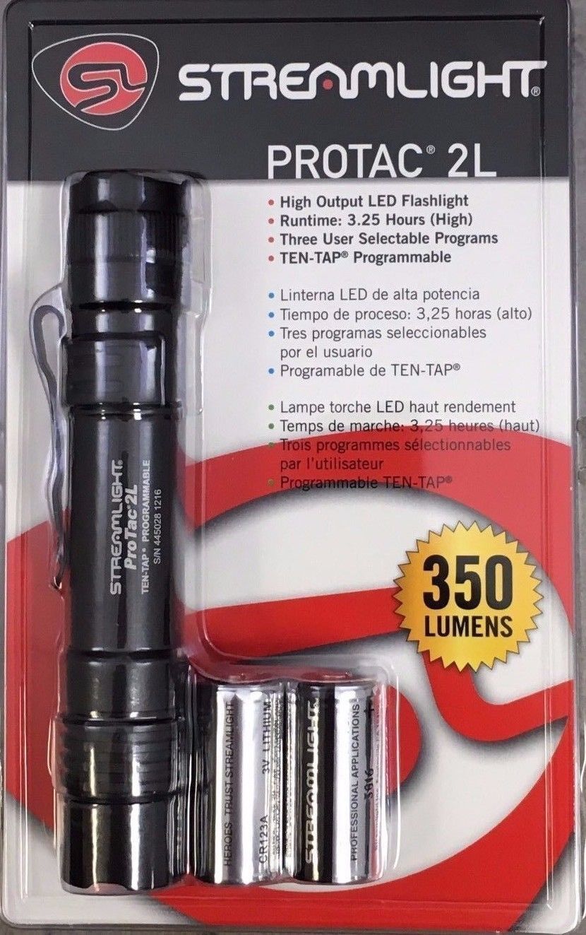 Streamlight ProTac 2L Tactical LED Flashlight 88031  - 350 Lumens