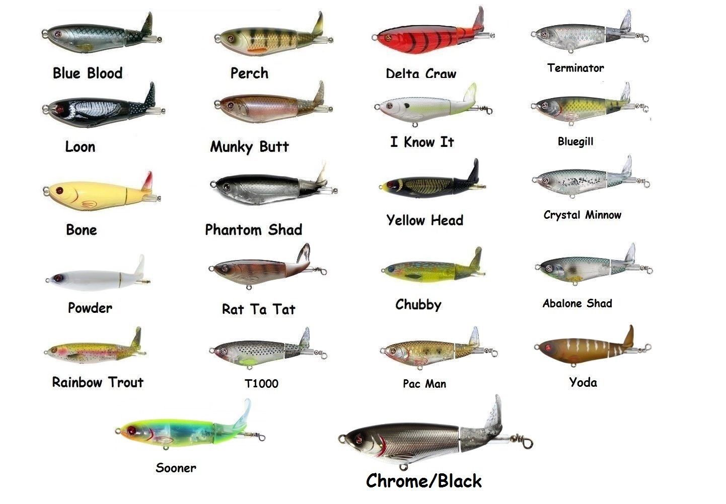 River2Sea Whopper Plopper 110 Topwater Bait - Assorted Colors