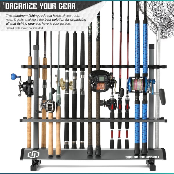 Savior Equipment Fishing Rod Rack