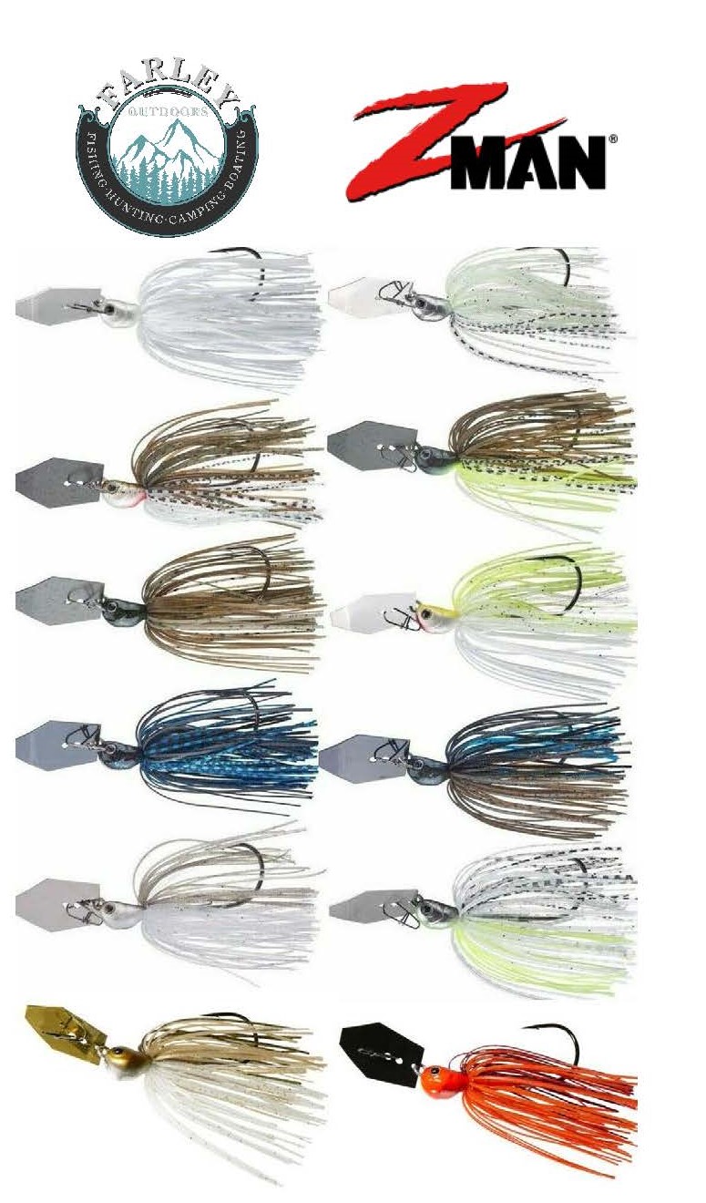 Z-Man ChatterBait JackHammer  - Select Color & Size