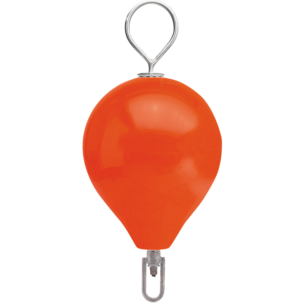 Polyform Mooring Buoy w/SS 13.5" Diameter - Red