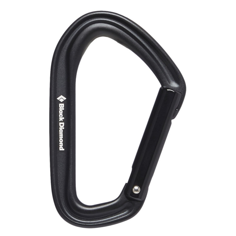 Active slide of Black Diamond HotForge Straight Gate Carabiner
