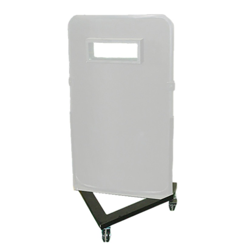 Active slide of ExecDefense USA Ballistic Shield Trolley