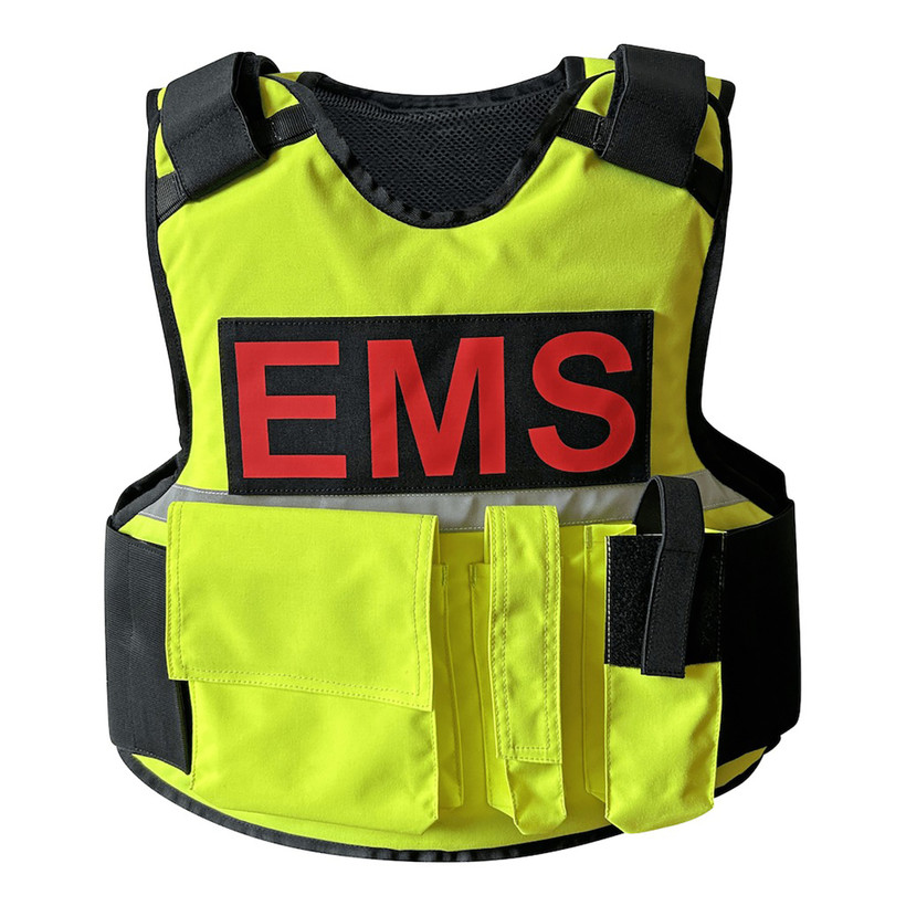 Active slide of ExecDefense USA EMS Ballistic Vest