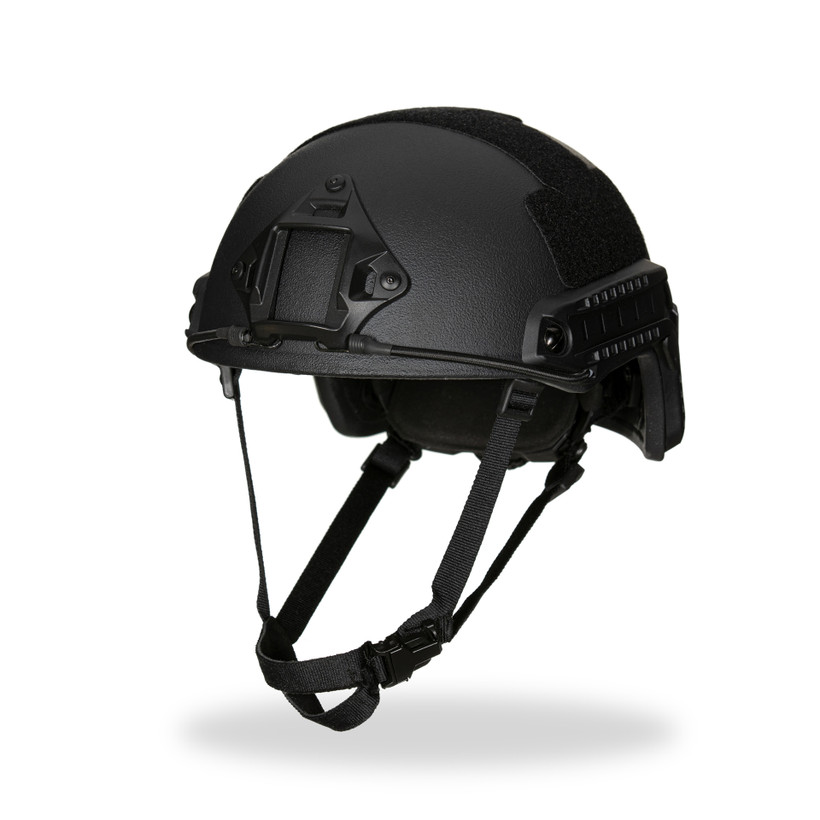 Active slide of ExecDefense USA High Cut III-A Ballistic Helmet