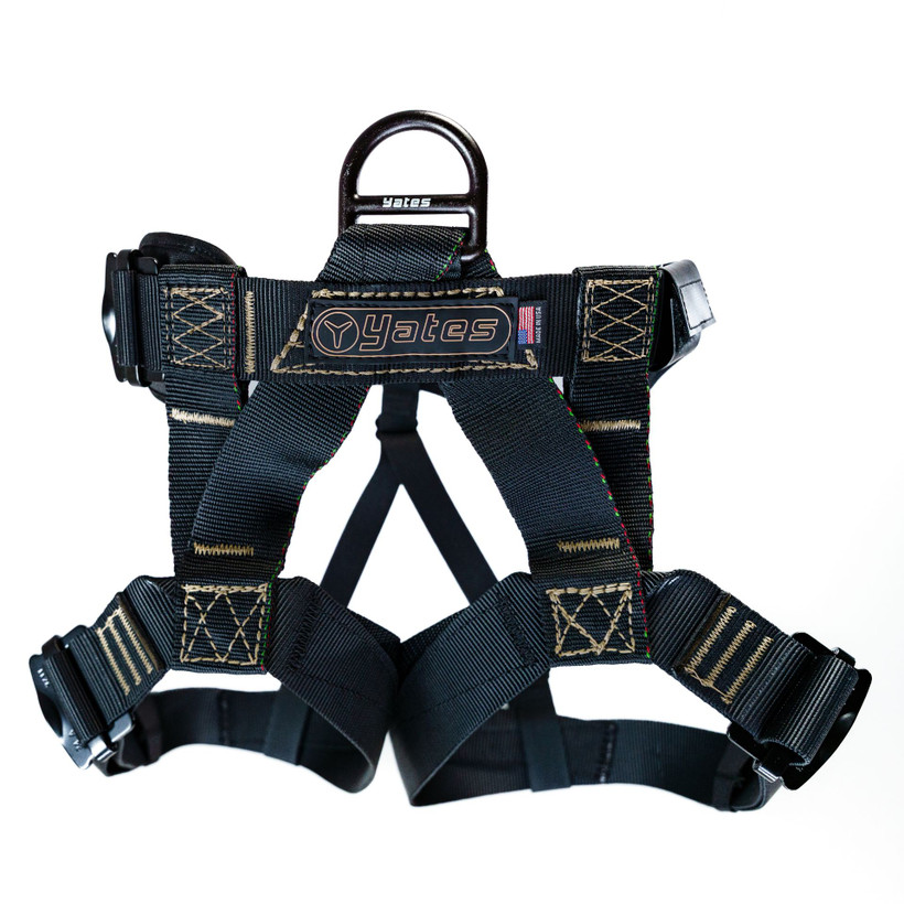 Active slide of Yates NFPA Lightweight Assault Harness