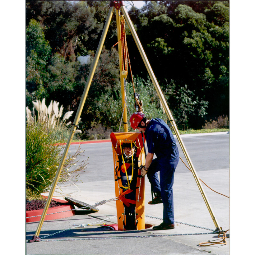 Active slide of SKEDCO Sked-Evac Rescue Tripod