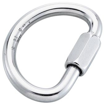 Active slide of Maillon Rapide 10mm Steel Half Moon Quick Link