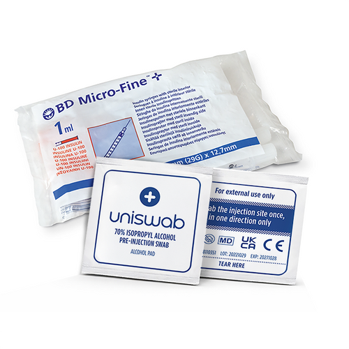 Melanotan 2 30mg Administering Kit