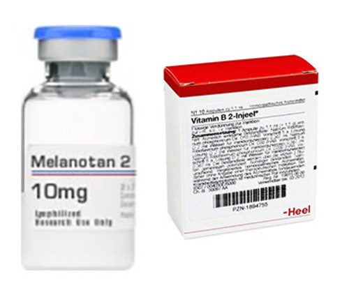 Melanotan 2 10mg + Vitamin B2