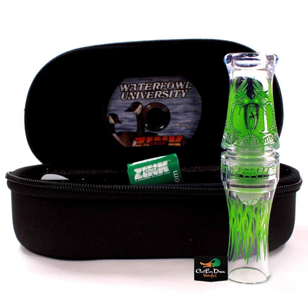 NEW ZINK CALLS COD CALL OF DEATH ULTRA BRIGHT GREEN ACRYLIC CANADA GOOSE CALL eBay