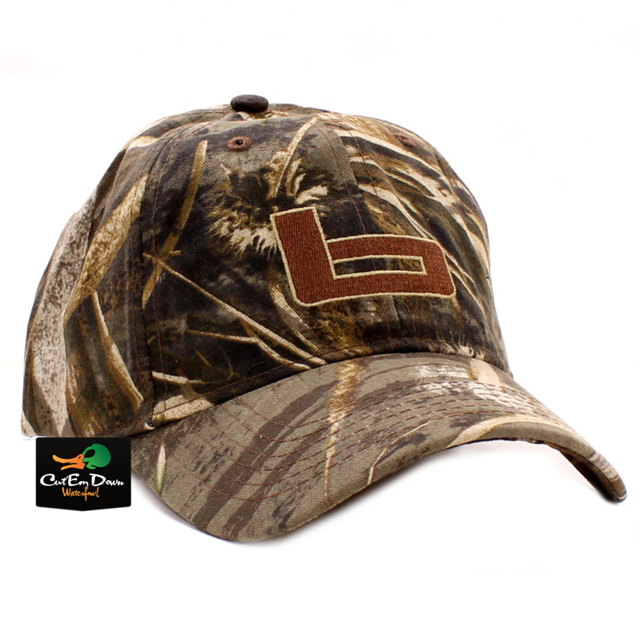 Banded Gear b Logo Mossy Oak Bottomland Btml Camo Cotton Hunting Hat Cap  NEW 