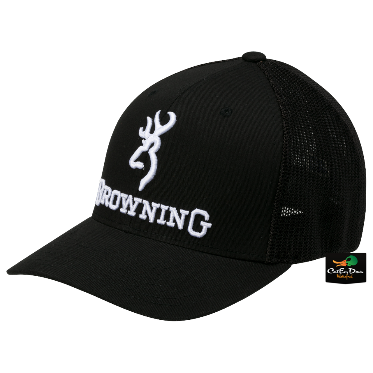 Fit Black Branded - Browning Flex Cap Mesh Back