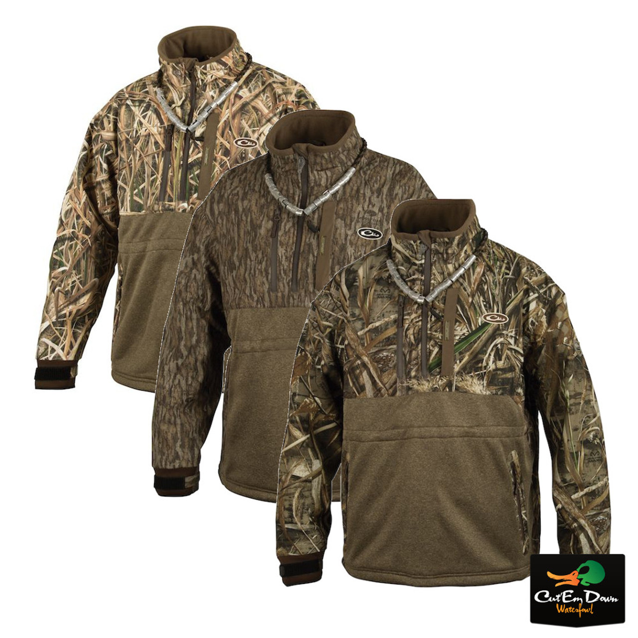 drake waterfowl 4 in 1 wader jacket