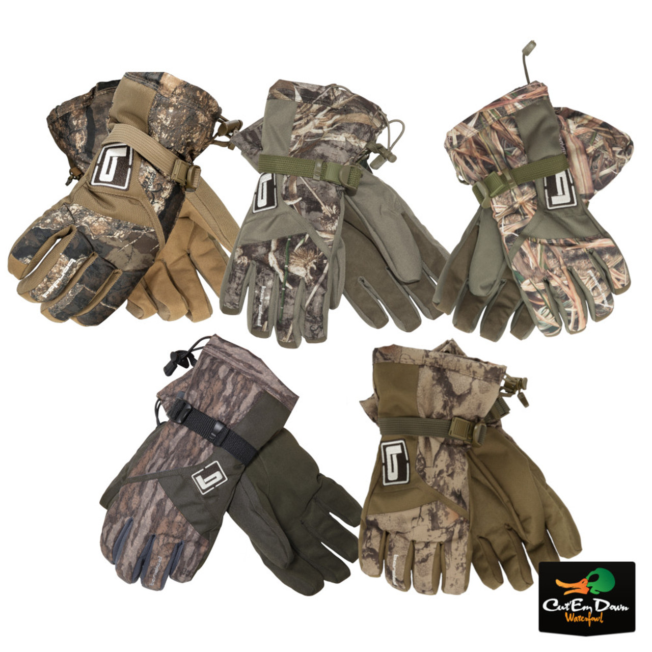 Banded waterfowl gloves clearance