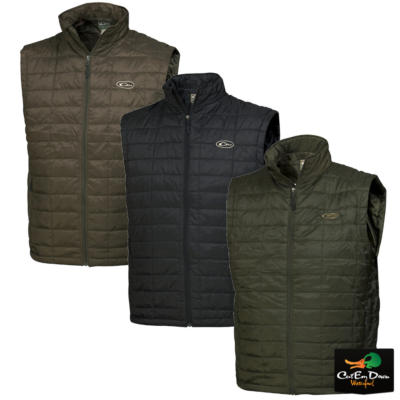 drake synthetic down vest