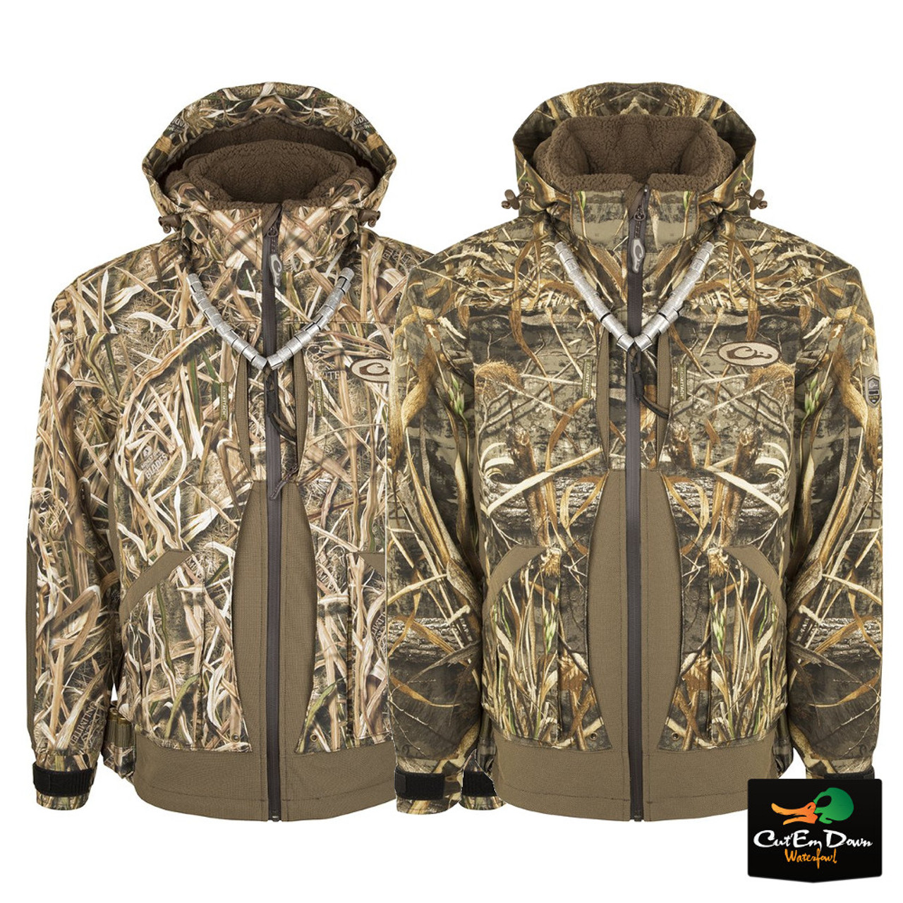 drake guardian elite fleece lined jacket