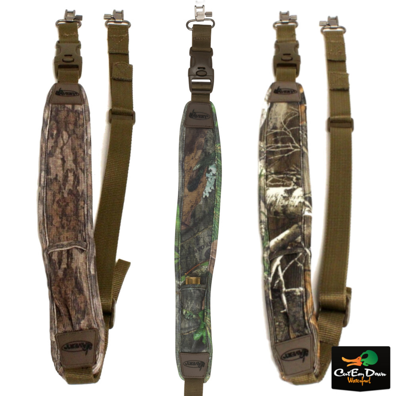 NEW AVERY OUTDOORS BACKUP SHOTGUN SLING CAMO WITH SWIVELS eBay