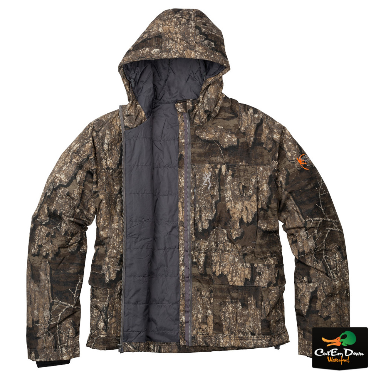 BROWNING WICKED WING INSULATED WADER JACKET - REALTREE TIMBER CAMO