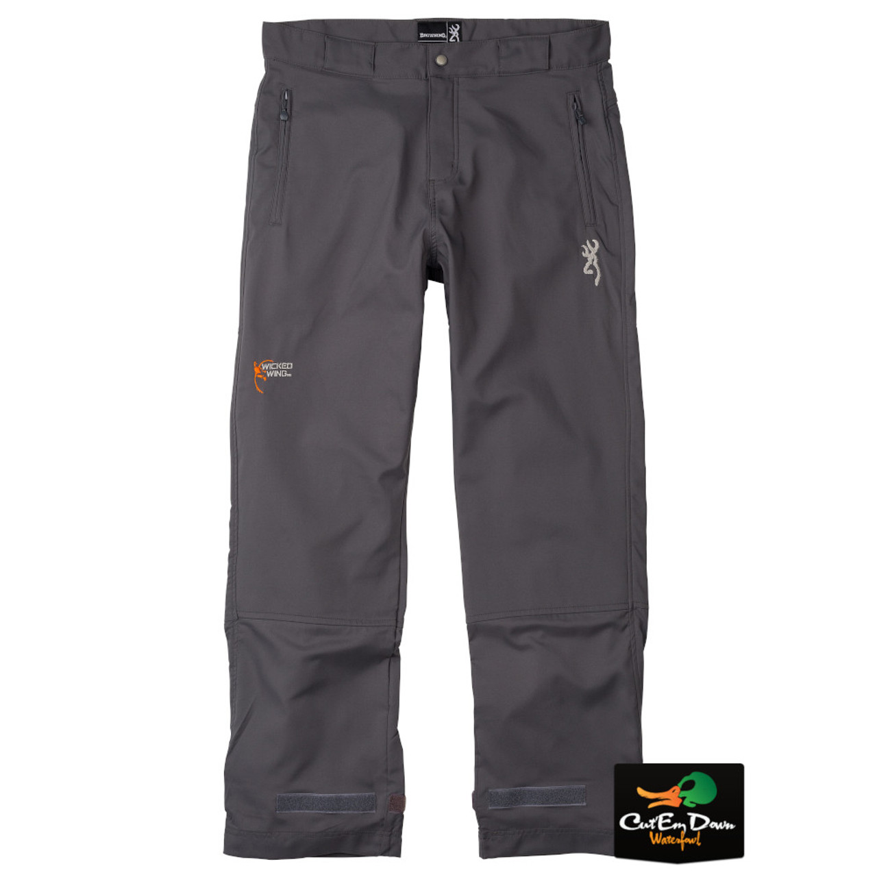 Browning Wicked Wing Wader Pants - Charcoal
