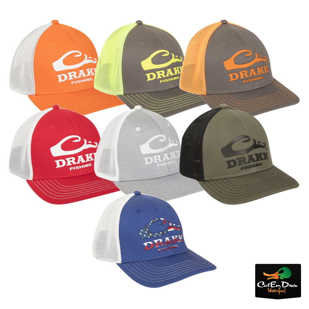 drake fishing hat
