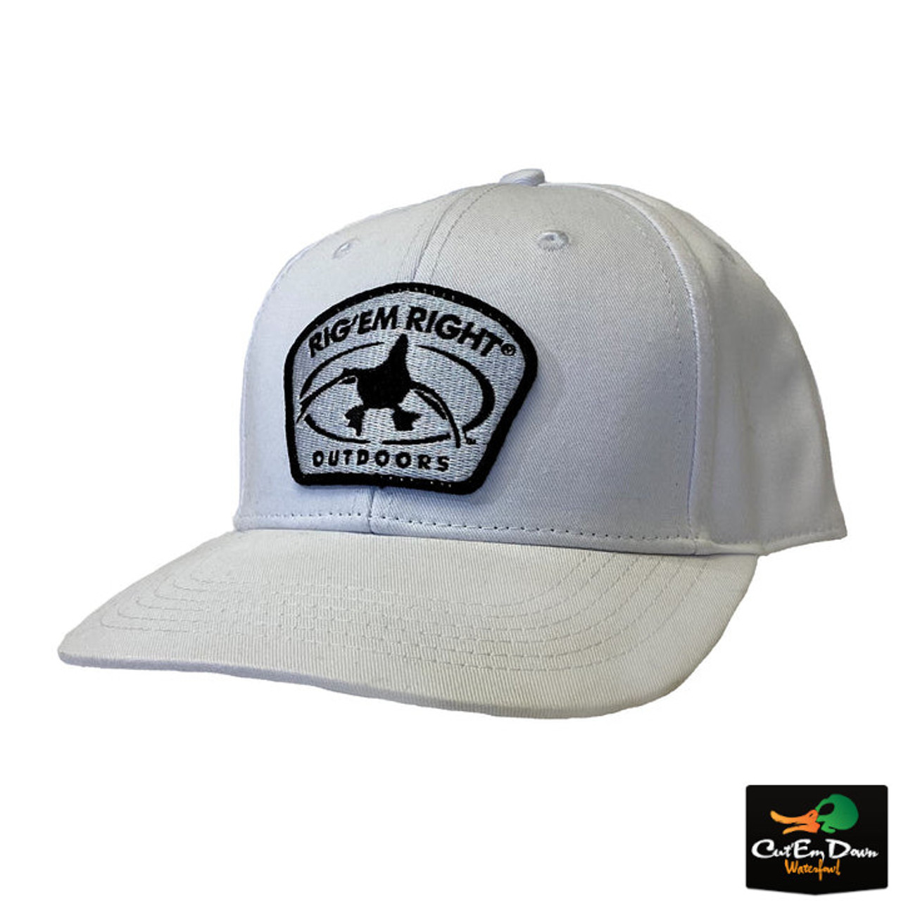 Rig'Em Right Brown 7-Panel Snow Goose Hunter Hat