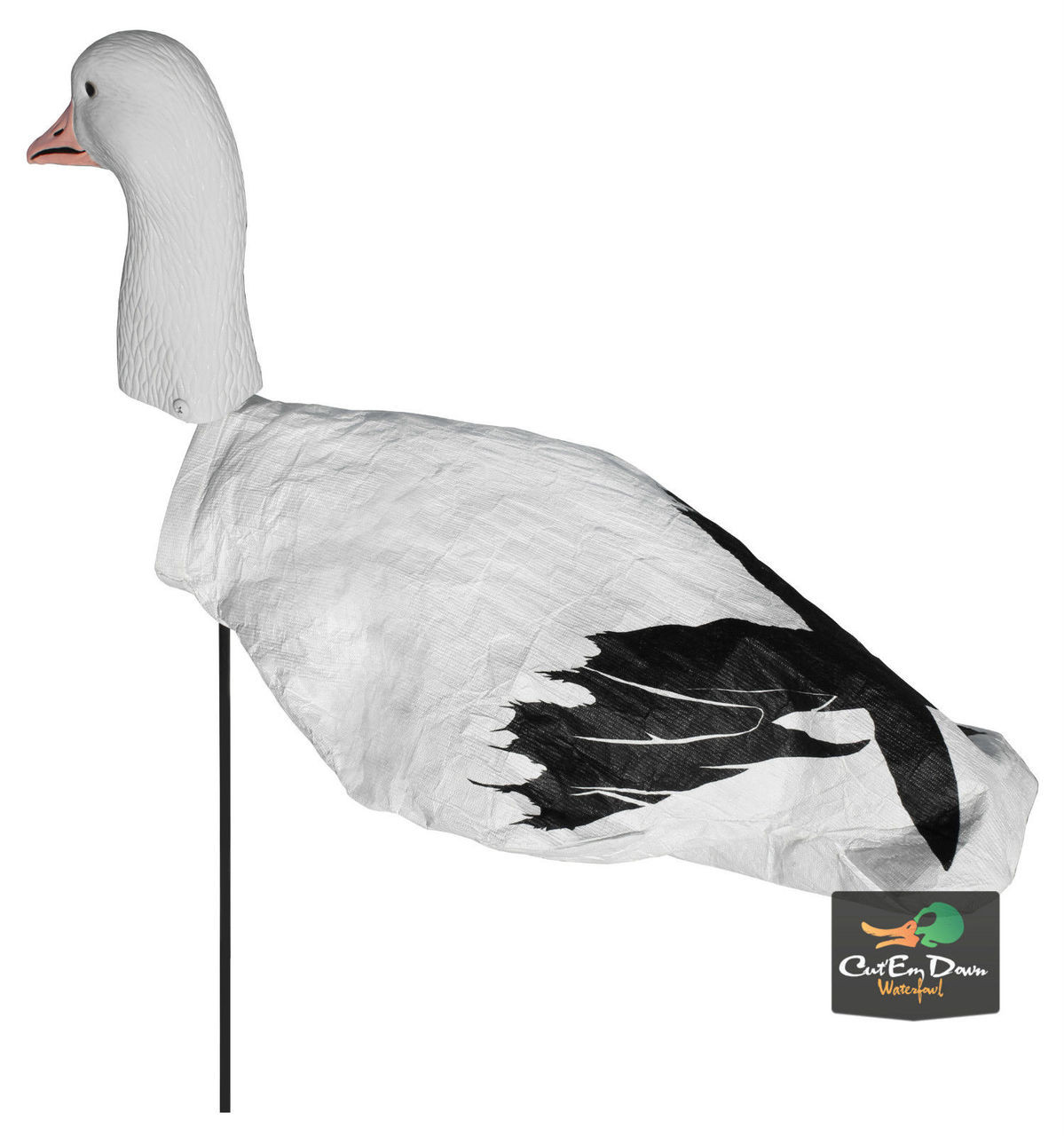 NEW WHITE ROCK DECOY COMPANY HEADED SNOW GOOSE WIND SOCK DECOYS 1 DOZEN