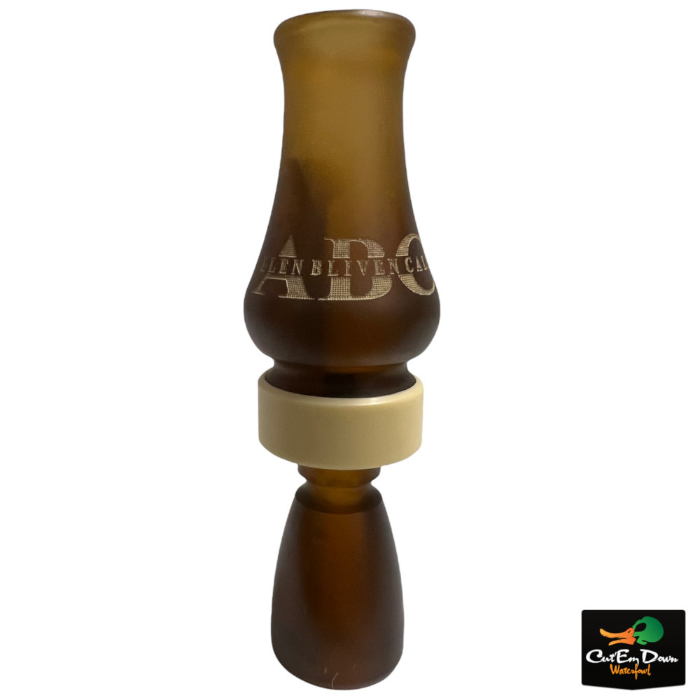 Allen Bliven Calls Open Water Single Reed Acrylic Duck Call Matte