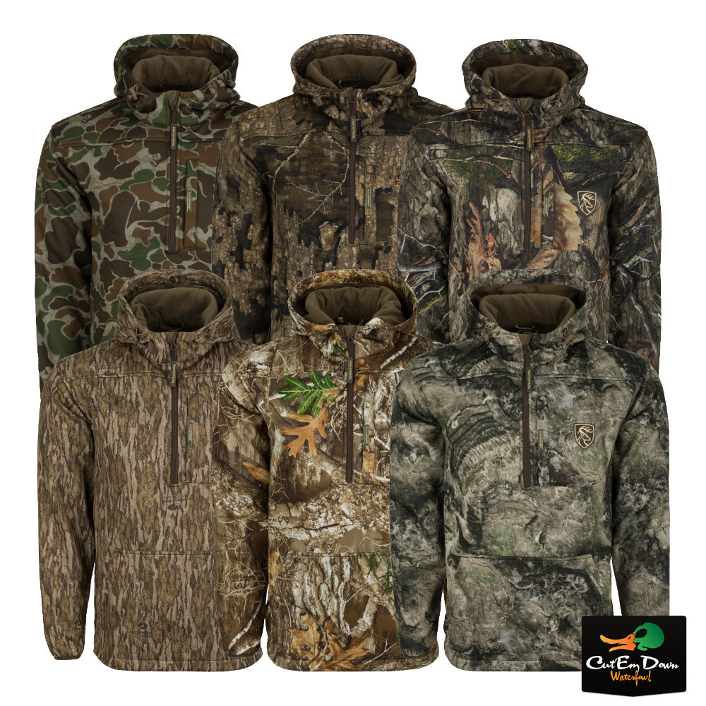 Non-Typical By Drake Endurance 1/4 Zip With Kangaroo Pouch
