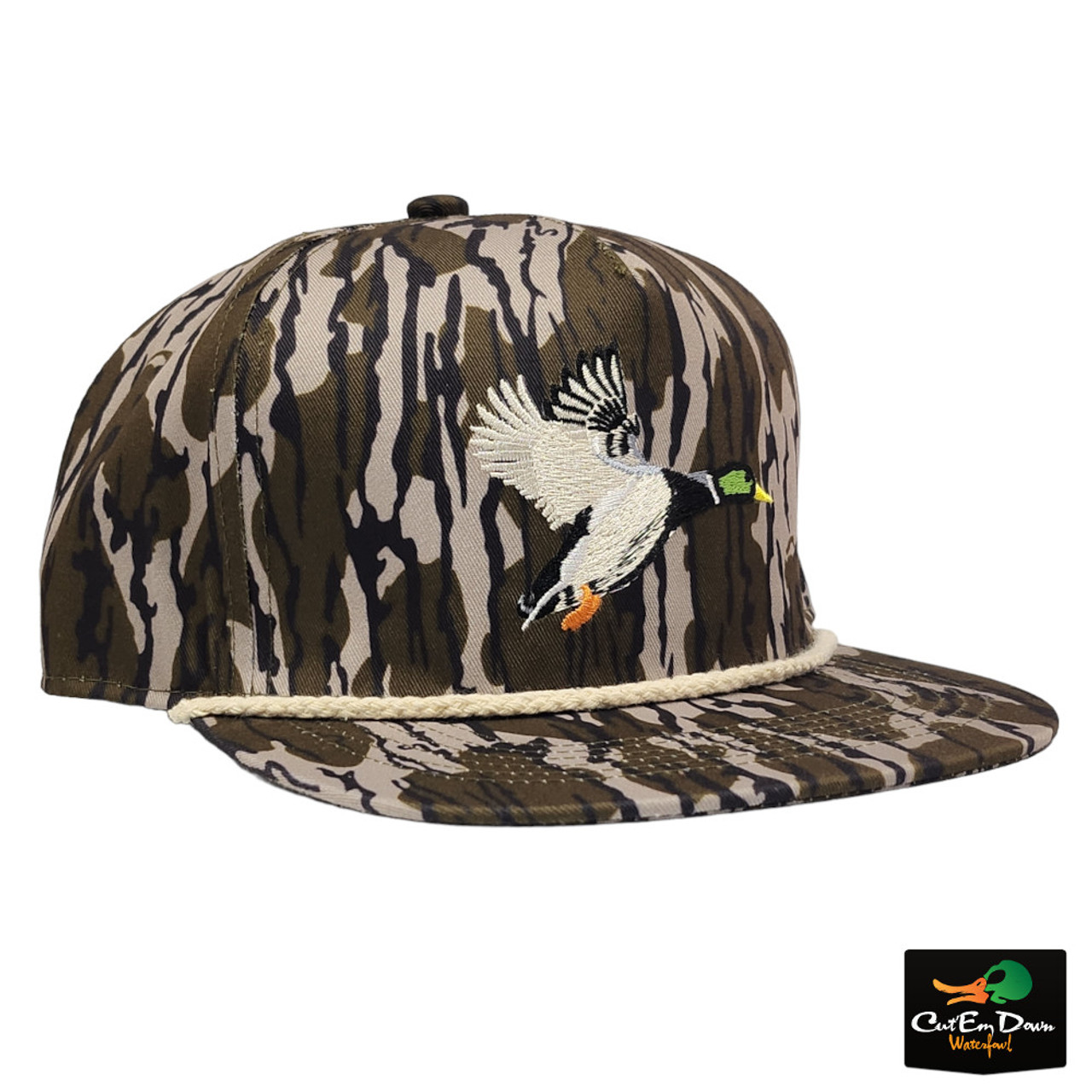 Camo Rope MS Duck Hat- Blue/Gray