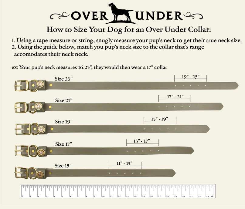 Over Under Water Dog Collar Duck Camo