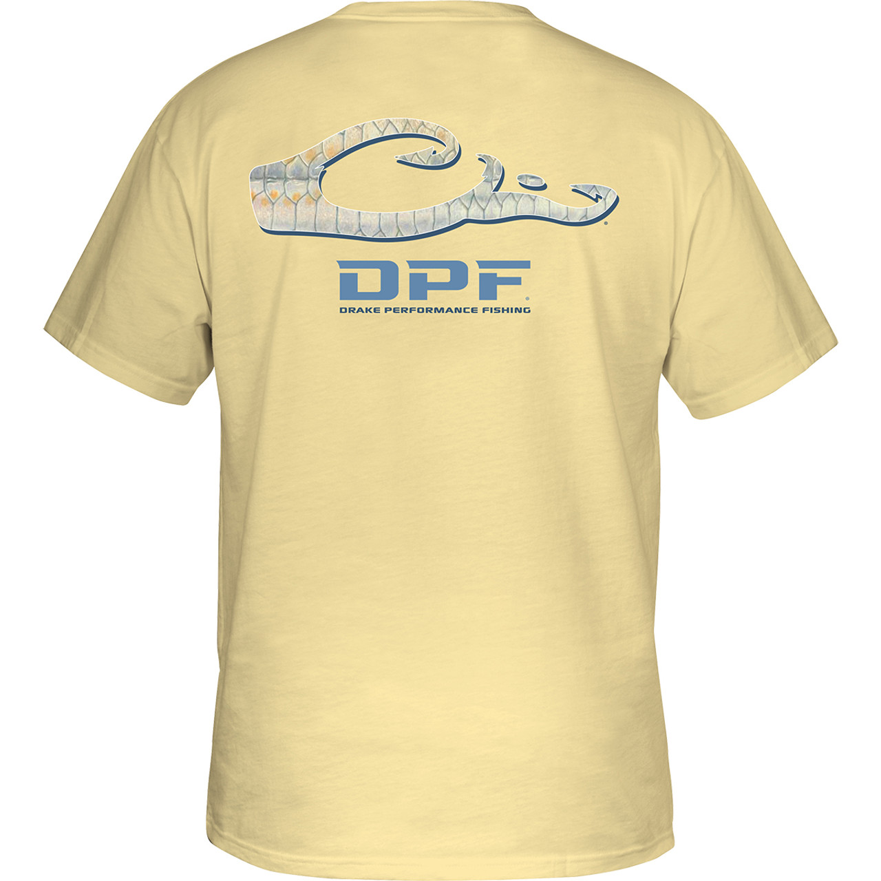 Drake Performance Fishing DPF Tarpon Scales Short Sleeve T-Shirt