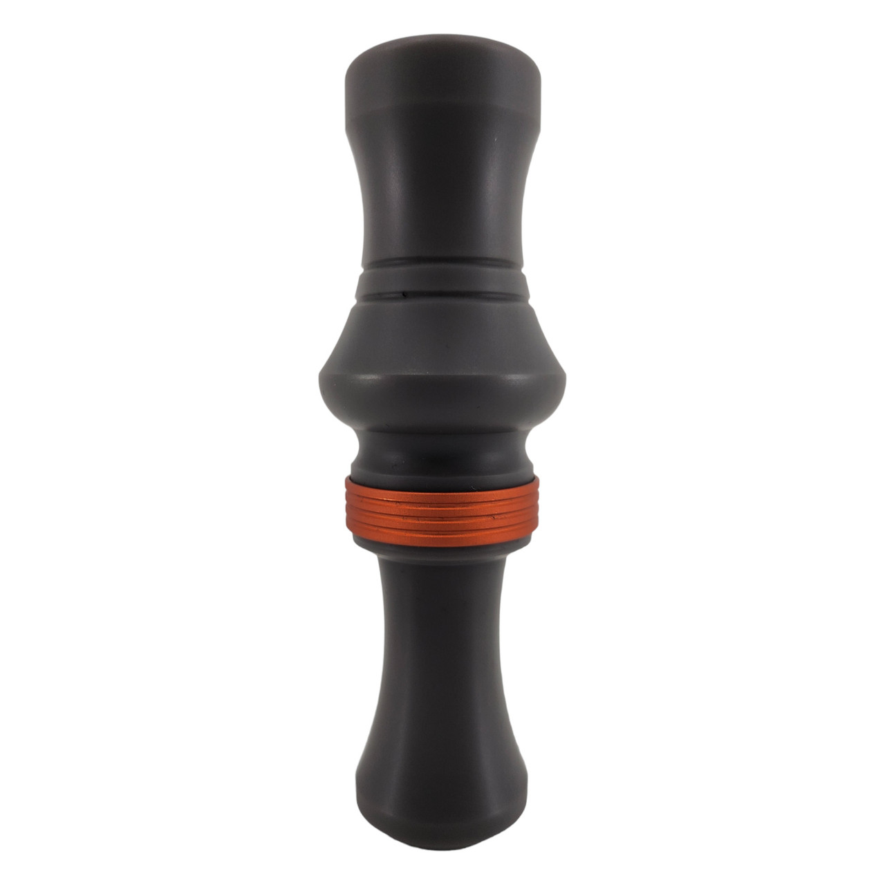 J.J. Lares T-1 Timber Acrylic Duck Call - Matte Dark Gray / Copper Band