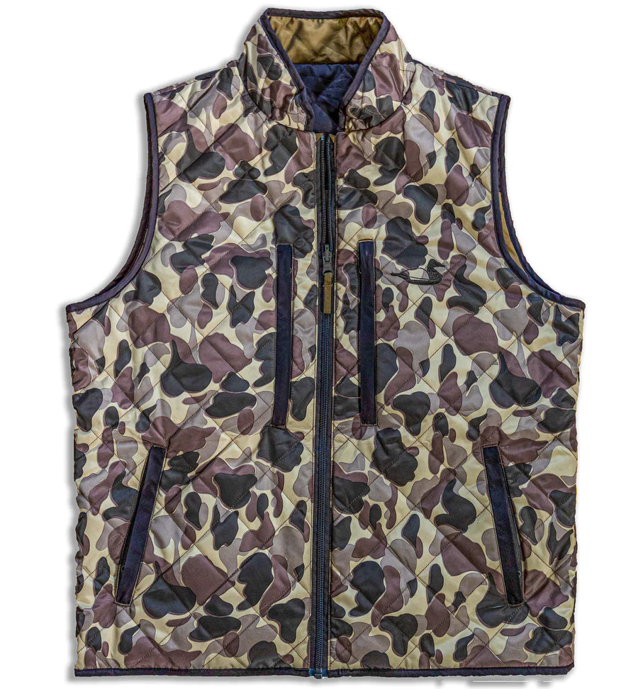 トップス Camouflage Reversible Vest. Texas Tech Camo - Reversible Vest - Amigo Provisions Company
