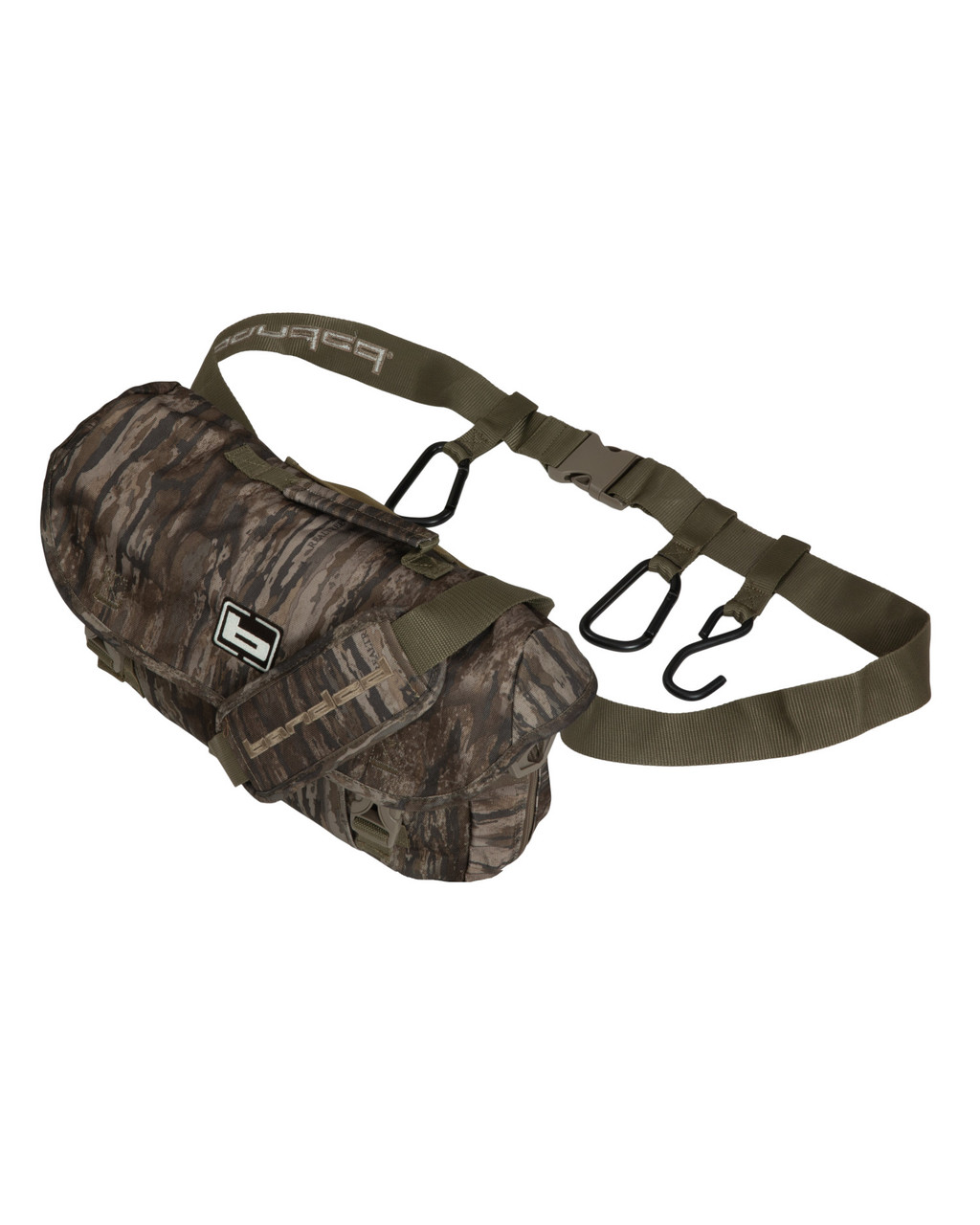 Handmade Hunting Pouch Bag - Treebark Camo With Drawstring & Belt Loop 3 thumbnail image